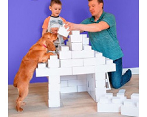 Купить Bu-Blocks развивающий конструктор для детей из  картона 