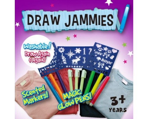 Фломастеры для рисования на ткани DRAW JAMMIES