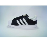 Adidas Superstar чёрные с белым  Арт:  А5011-1